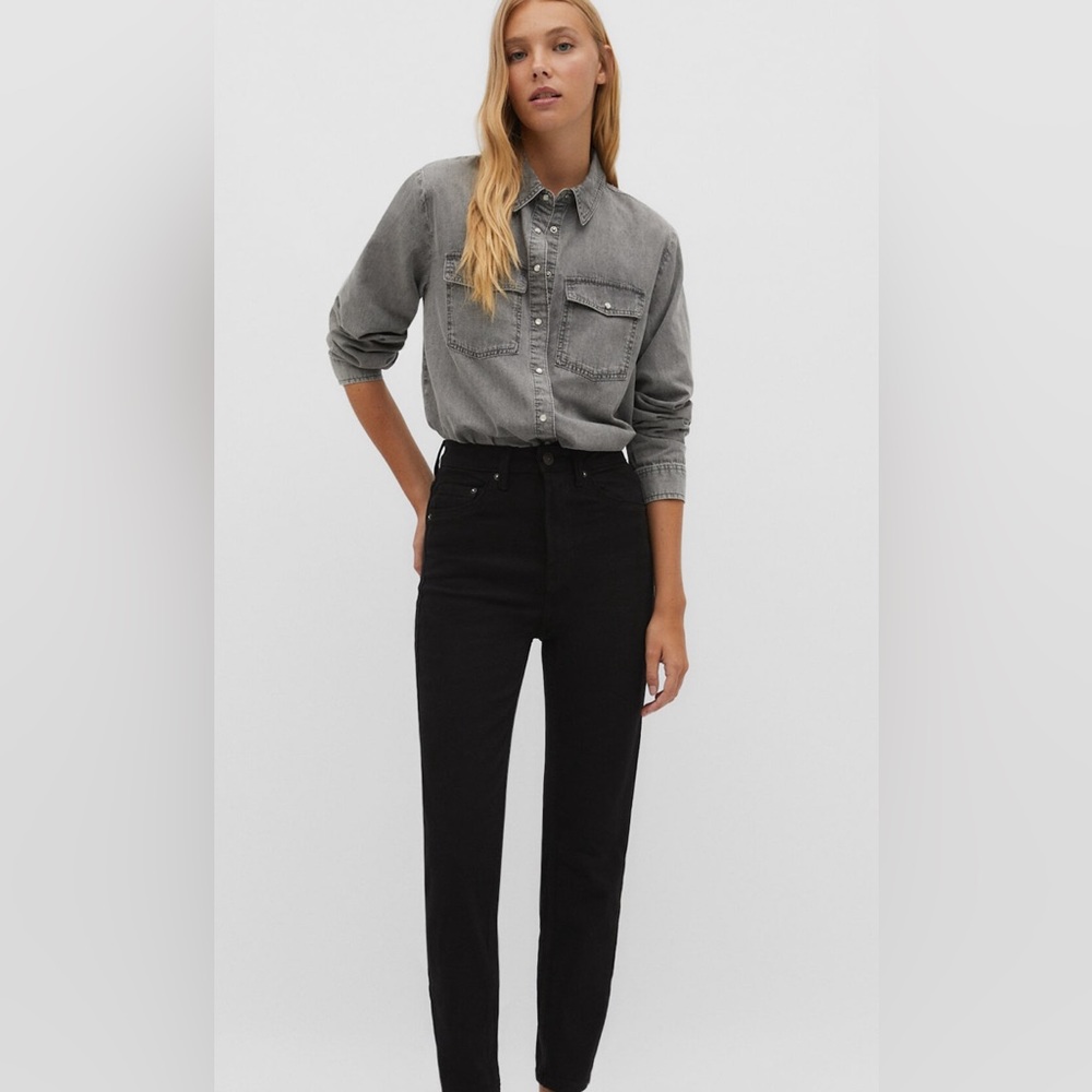 STRADIVARIUS slim fit mom jeans